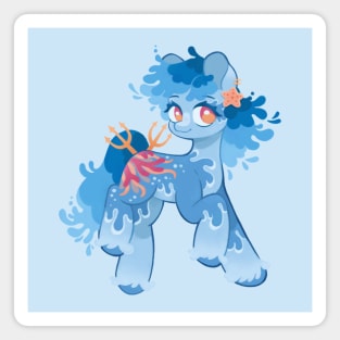 Water Pony Magnet